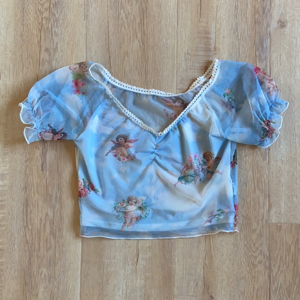 Mesh Angel Top